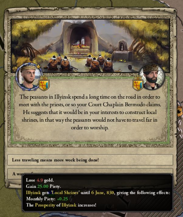 how to gain piety ck2