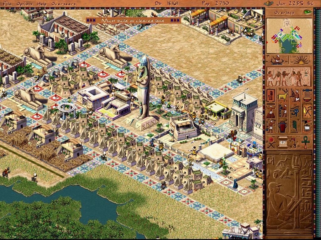 Pharaoh Cleopatra Game Housing Block - Awsafas